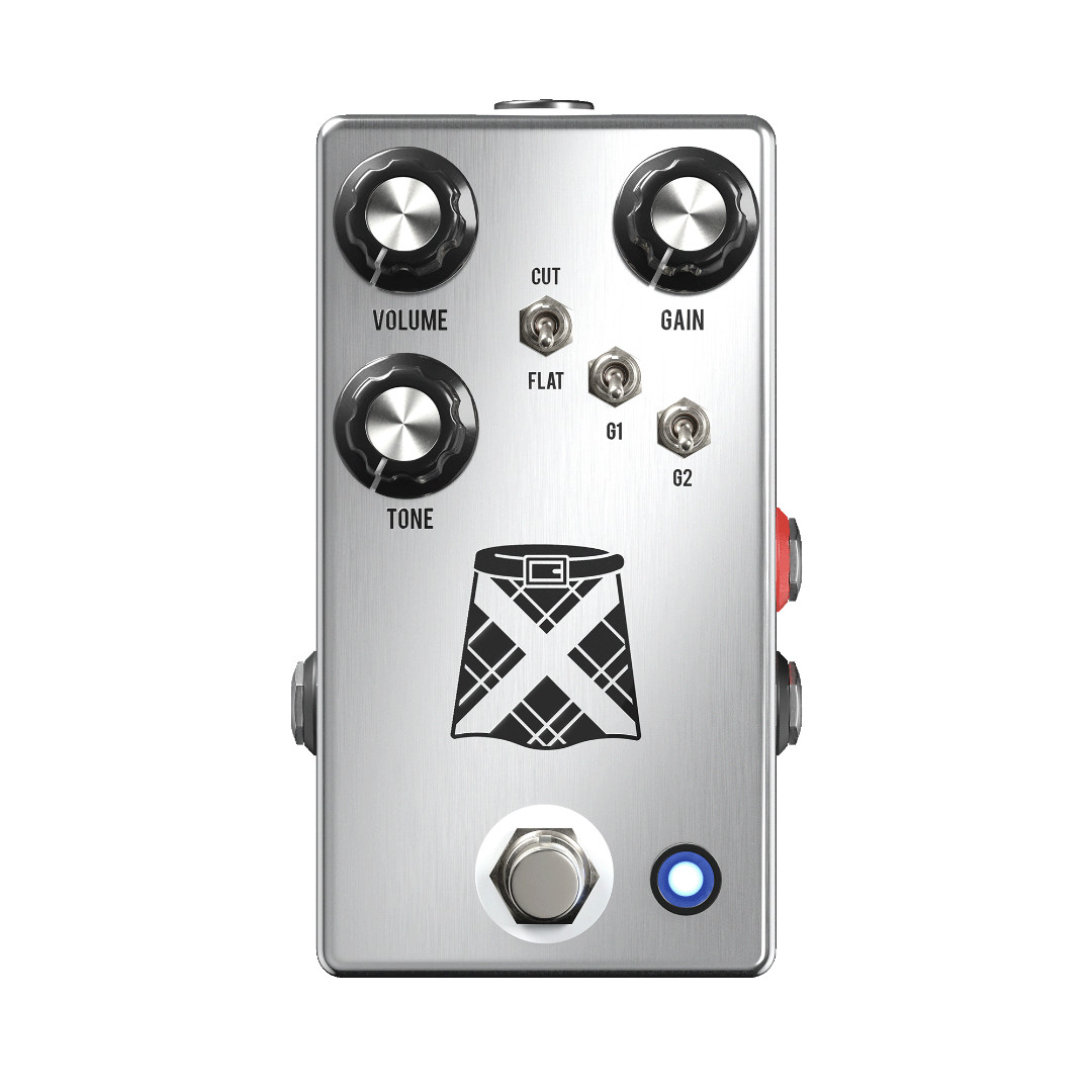 JHS The Kilt 10 LIMITED Overdrive and Fuzz Signature Guitar Effects Pedal
