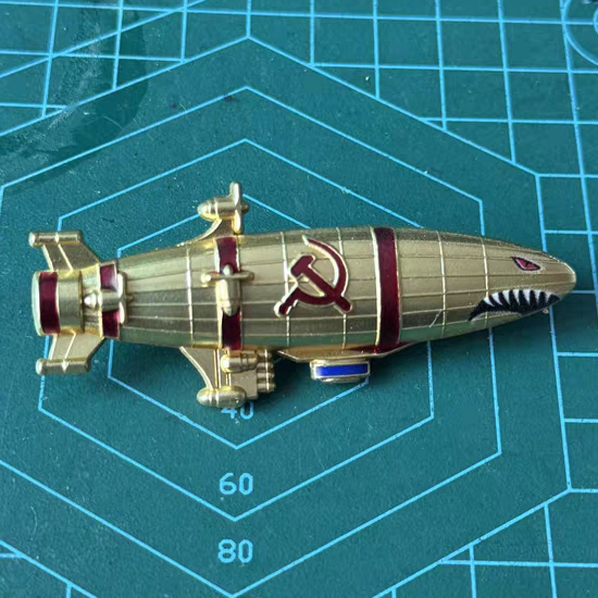 Soviet Union Air Force Kirov Airship Badge pins CCCP insignia-70321