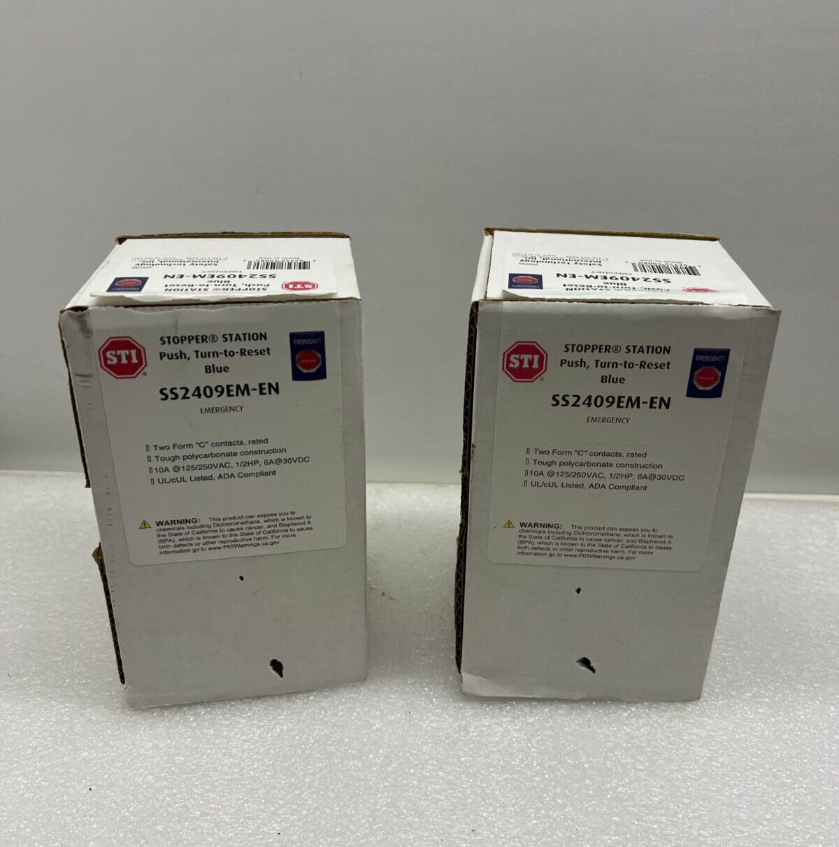 2 Safety Technology International SS2409EM-EN Emergency Push Button New open box