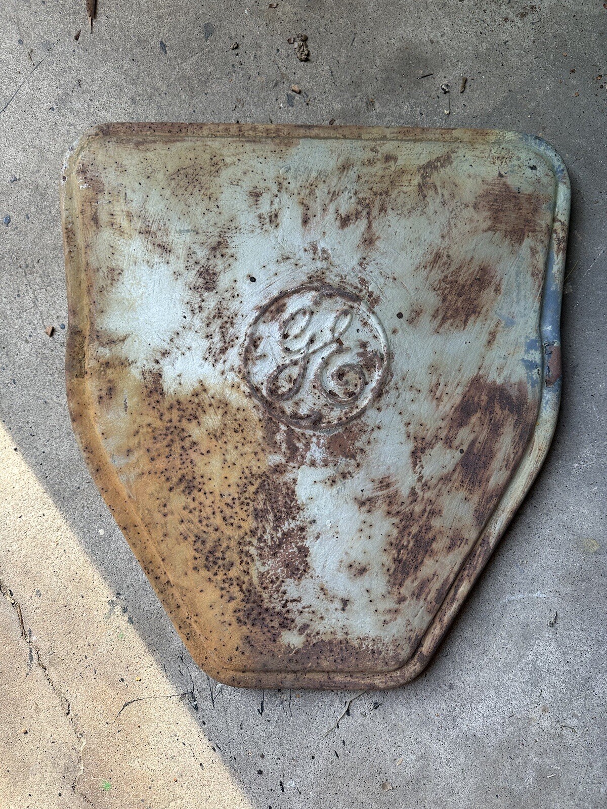 1913 Transformer Cover GENERAL ELECTRIC GE steampunk Rat Rod Electricity Heavy