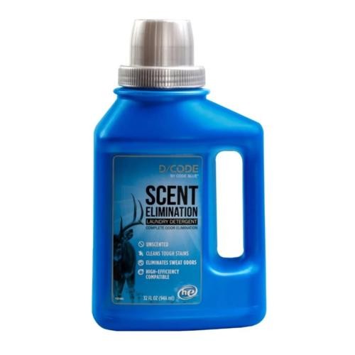 Code Blue D/Code Unscented Laundry Detergent Scent Remover 16 oz