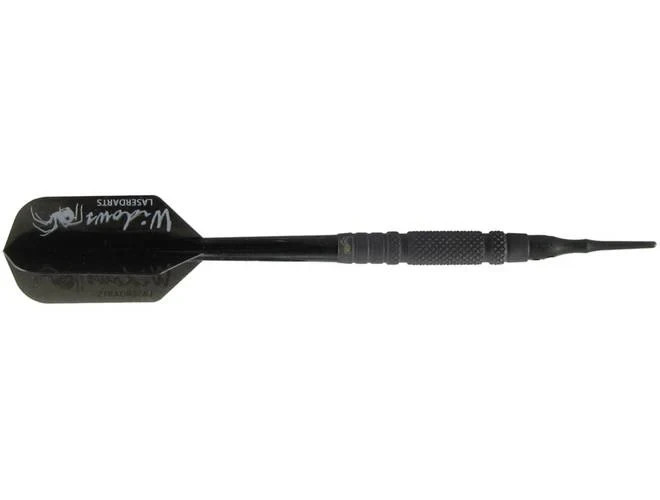 Laserdart Black Widow Soft Tip Dart Knurled