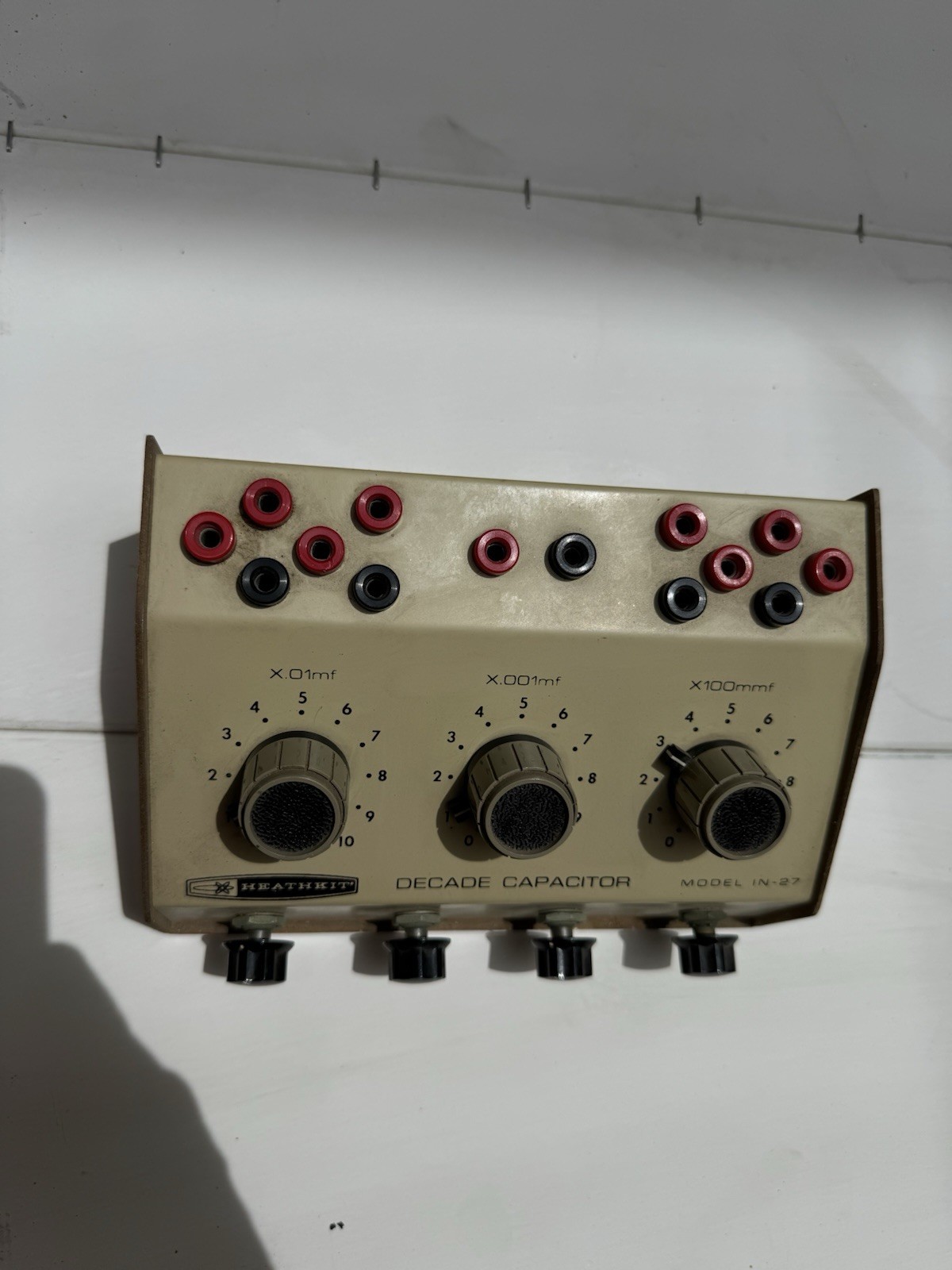 heathkit decade capacitor Model IN-27