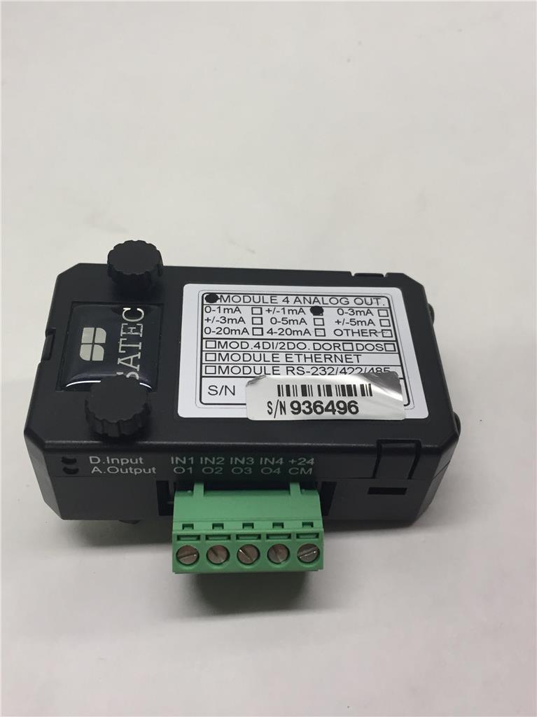 SATEC 936496 Small Form Module 4 Analog Outputs +/-1mA