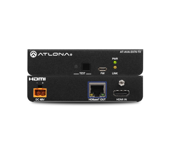 Atlona 4K HDMI Transmitter, Model# AT-AVA-EX70-TX 4K - No Power Cable