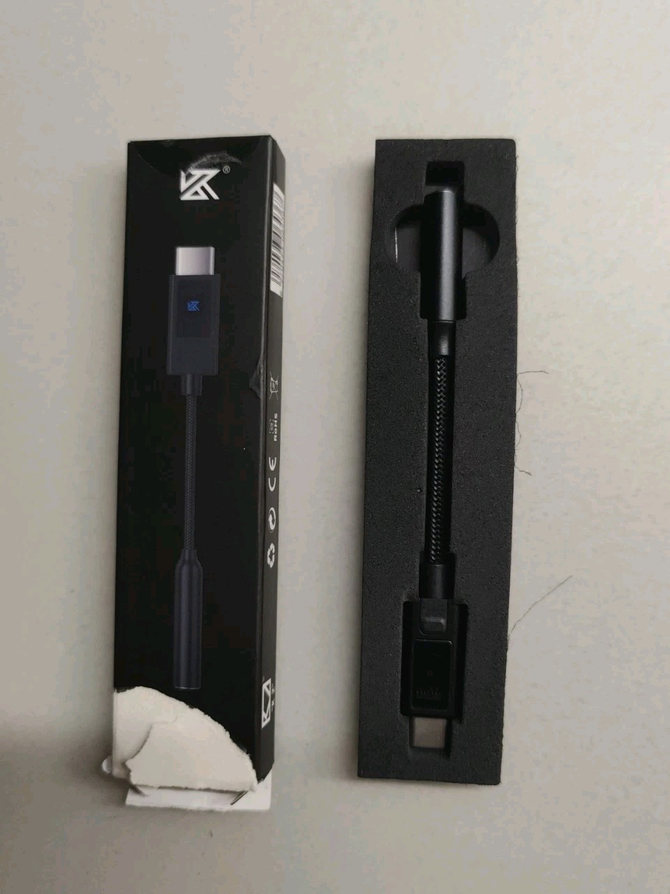KZ Acoustics AM02 Adaptor USB-C to Jack 3.5 mm