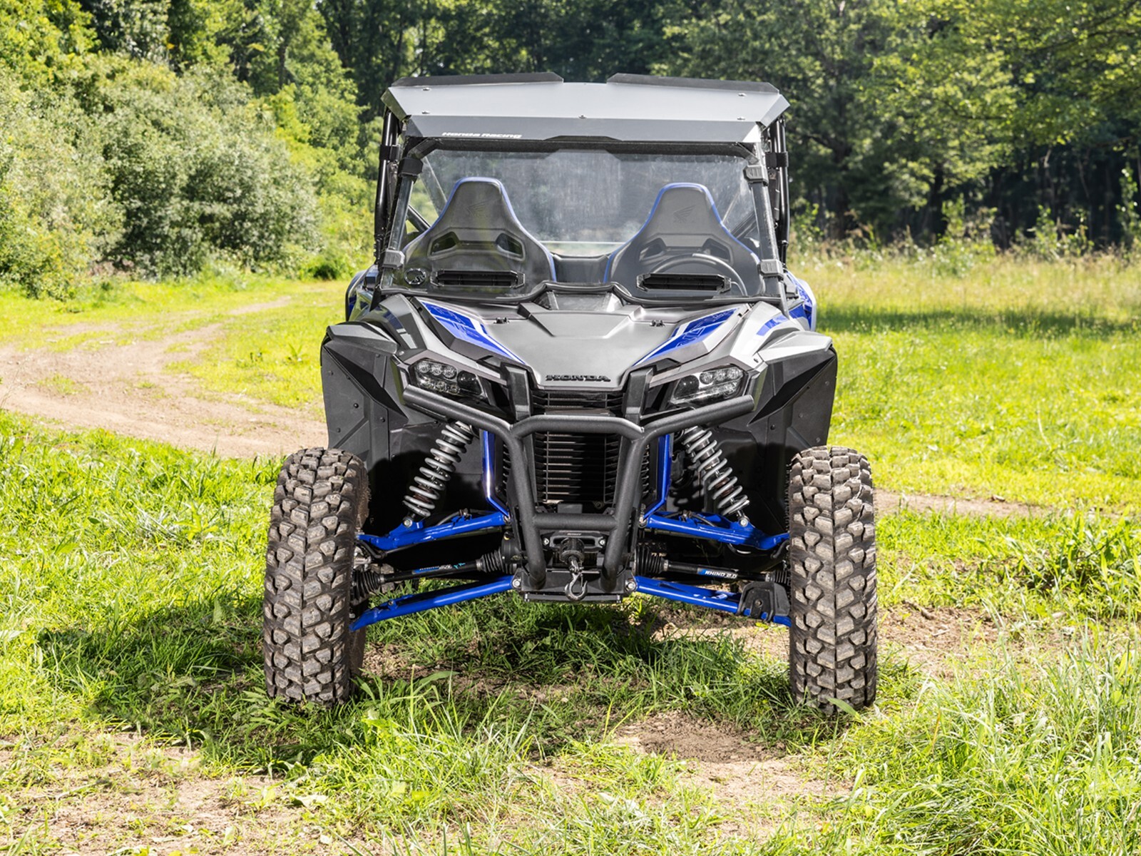 SuperATV Scratch Resistant Vented Full Windshield for Honda Talon 1000