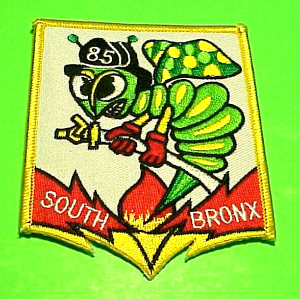 NEW YORK  FDNY SOUTH BRONX  85  NY  4"  FIRE DEPT  PATCH  FREE SHIPPING!!!