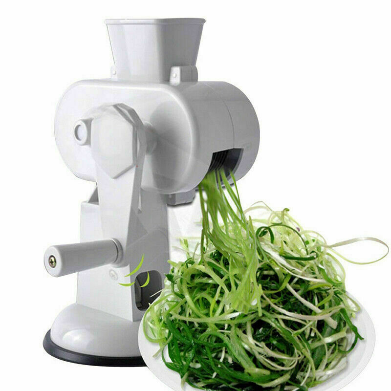PARSSORY Green Onion Slicer Food Chopper Knob Adsorption Slice of Chili Turning