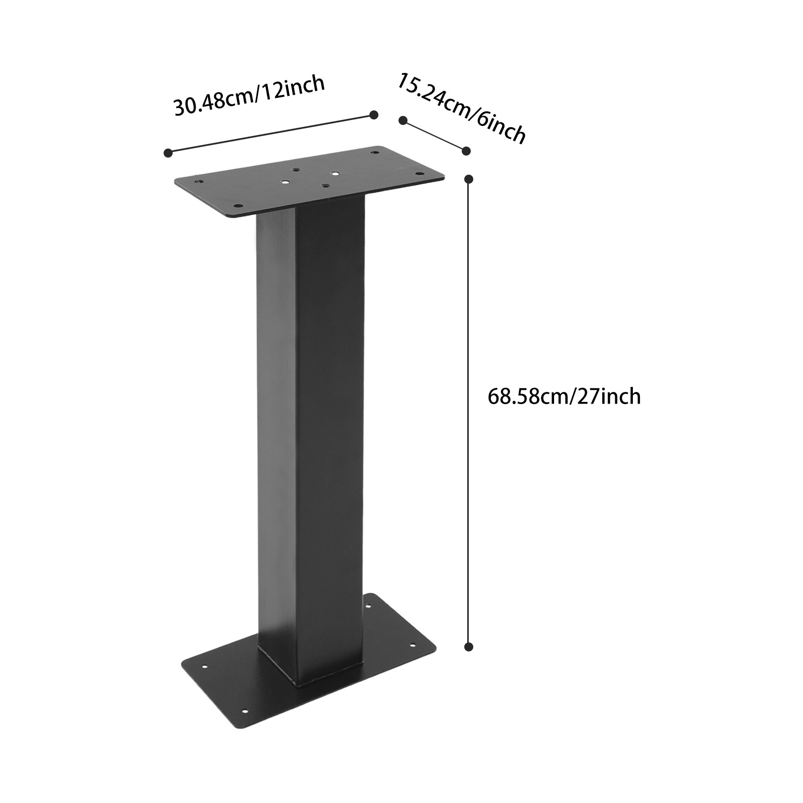 Outside Mailbox Post, Heavy Duty Mailbox Post, Surface Mounting Post