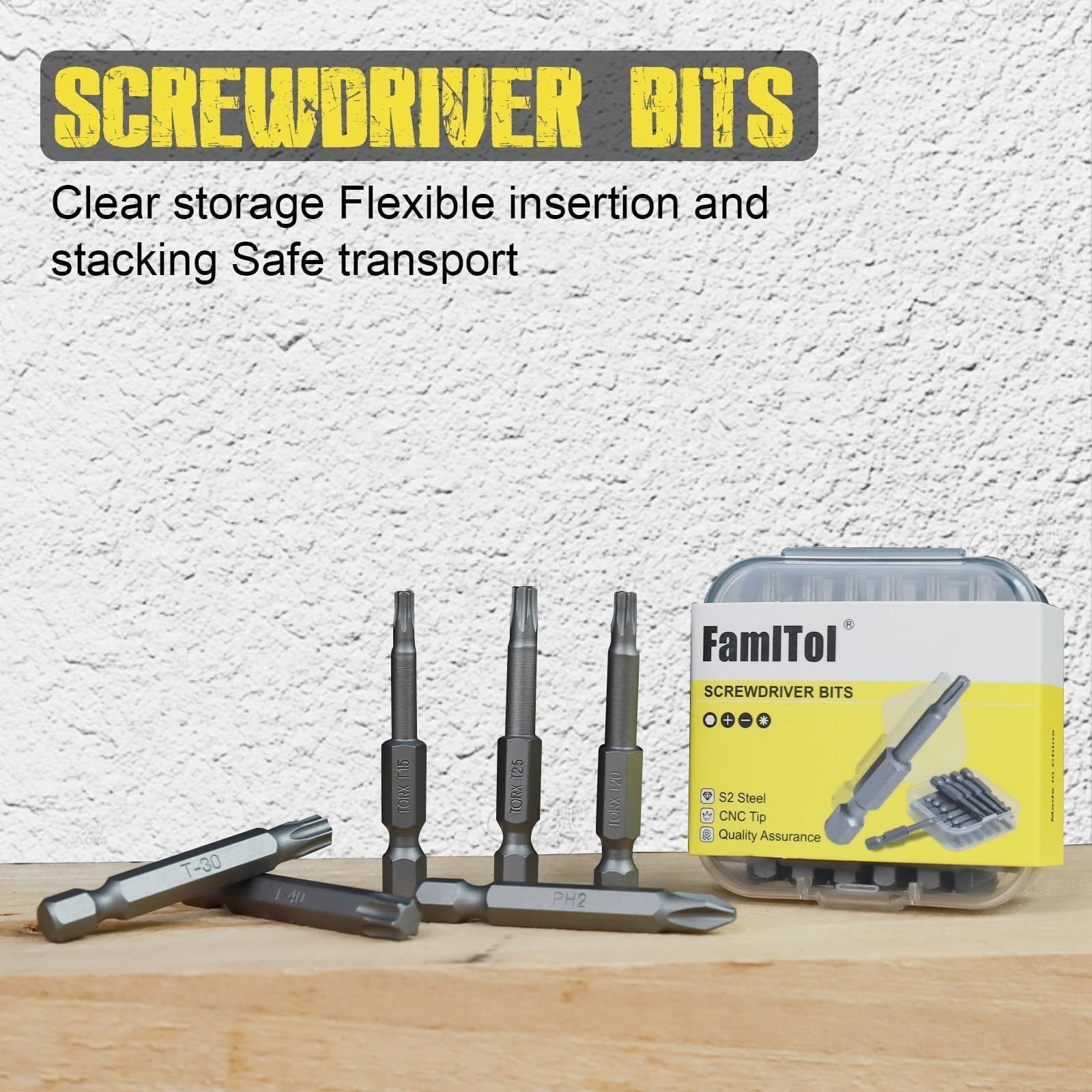 T20 Torx Bit Set, 18 PCS, 2 Inch