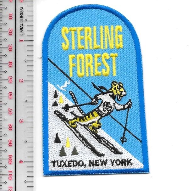 Retro Skiing New York Sterling Forest Tuxedo Ridge Ski Center_ NY  NO TARIFF