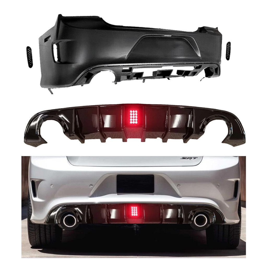 15-up style SRT Rear Bumper FOR 2008-2014 Dodge Charger
