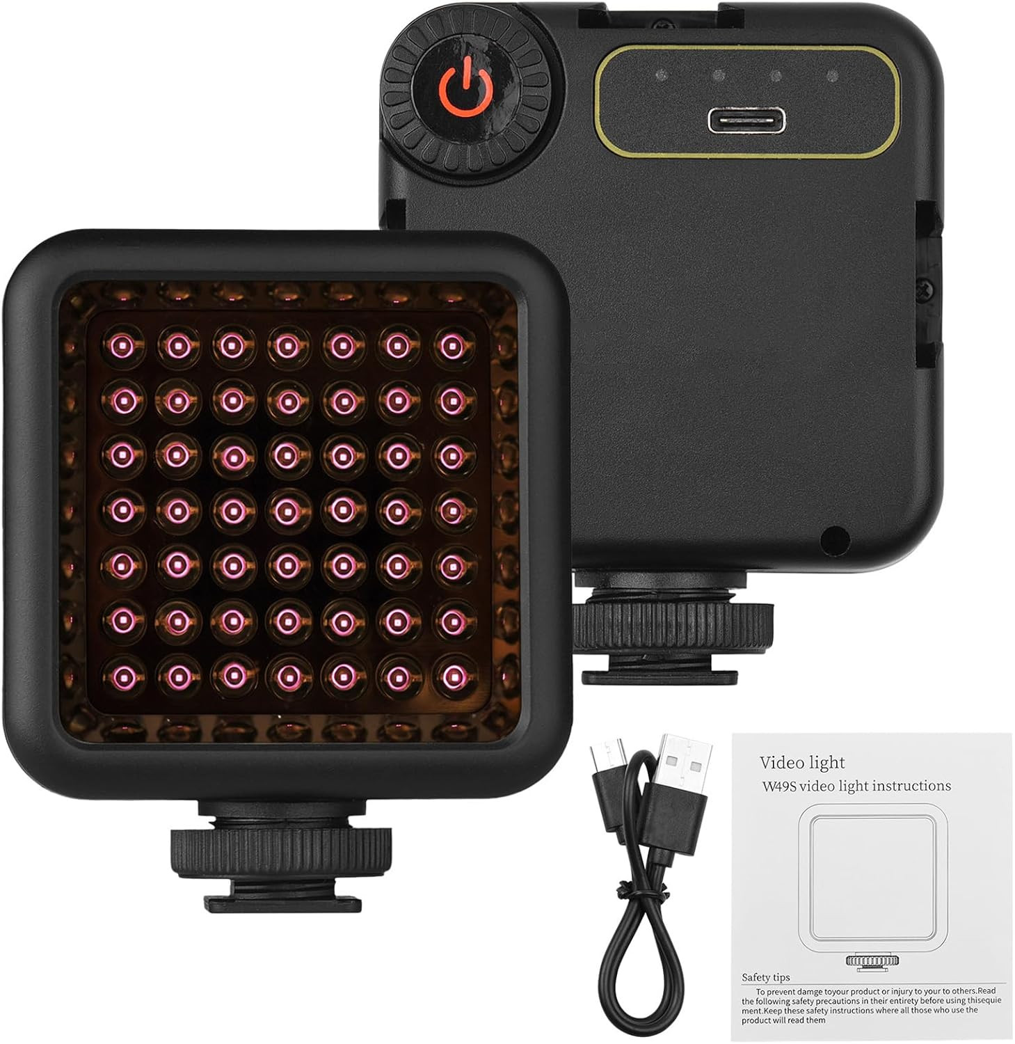 Mini IR Night Vision Light Infrared Photography Light for Video Camera Camcorder