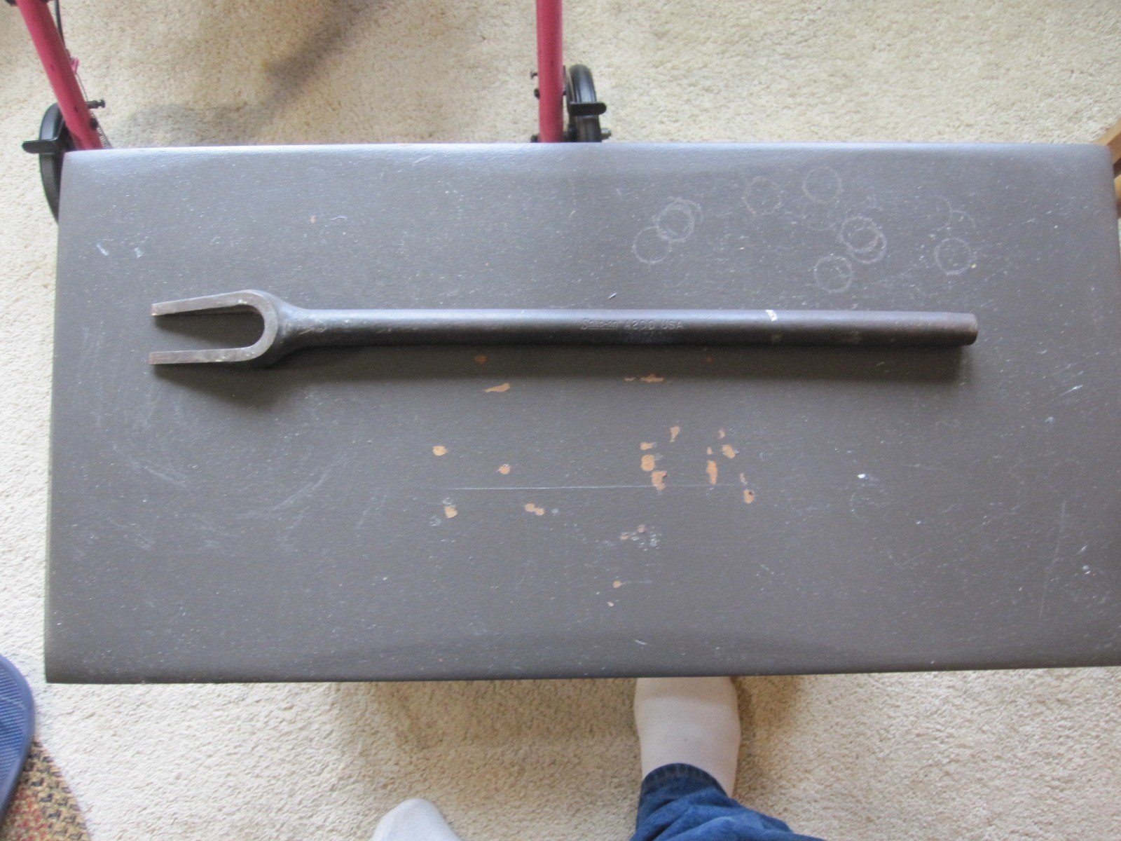 Snap On  A200 Tie Rod Ball Joint Separator Pickle Fork Tool USA FREE SHIPPING!!