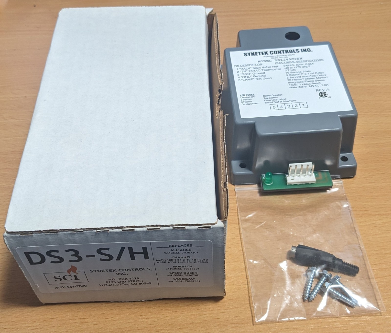 SYNETEK DS3-S/H 24 V MODULE REPLACES ALM413532, AL70367301