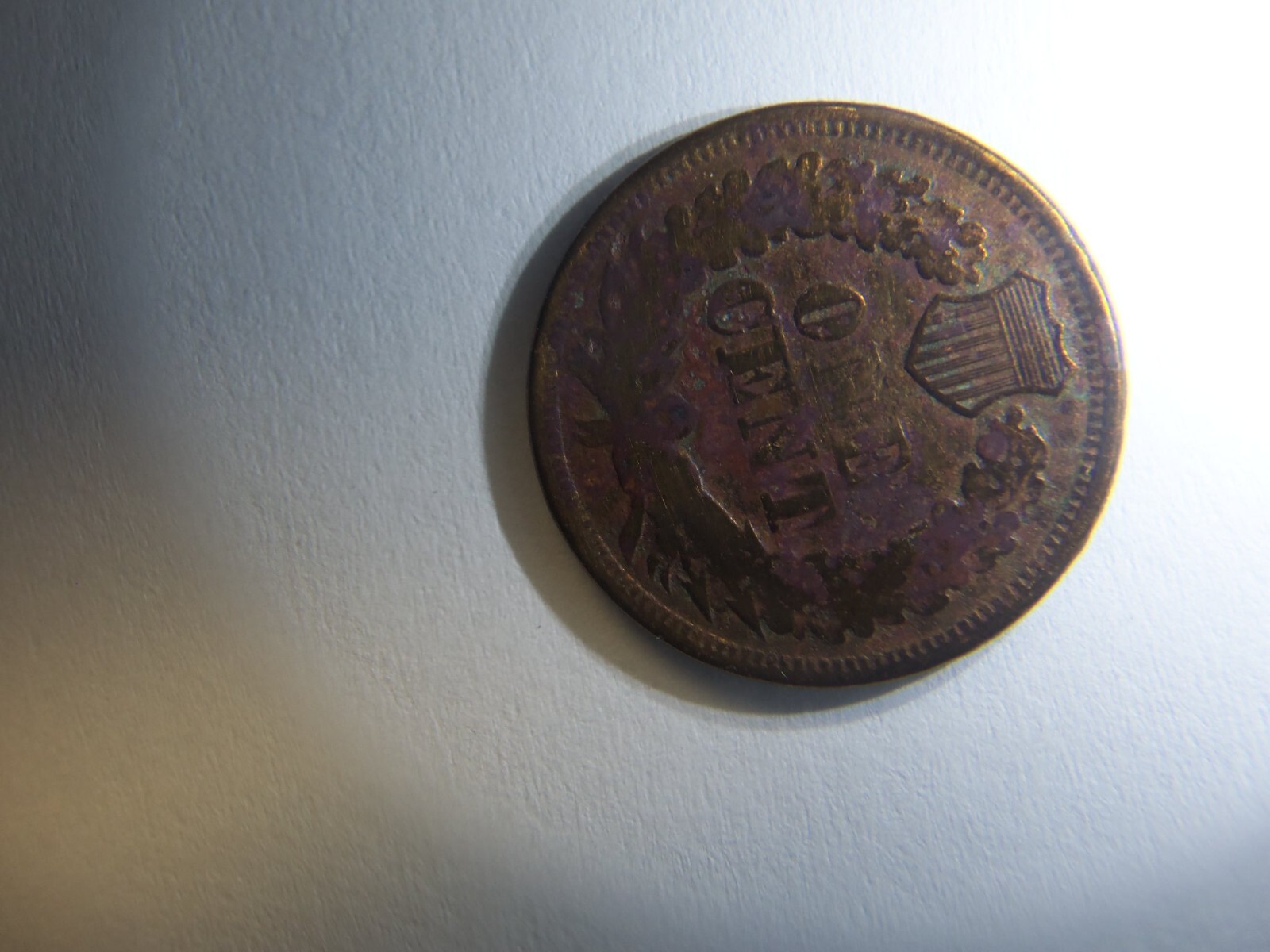 A RARE 1869 INDIAN HEAD PENNY