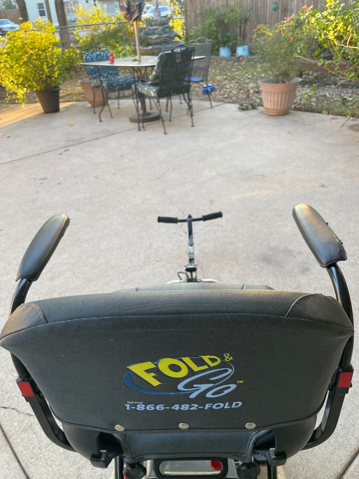 RASCAL 370 FOLD&GO SCOOTER SEAT ONLY 18" WIDE