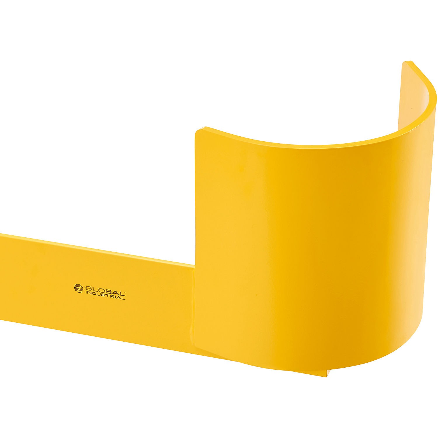 Global Industrial Pallet Rack End Protector Left Side 36"L 3/8'' Thick Yellow