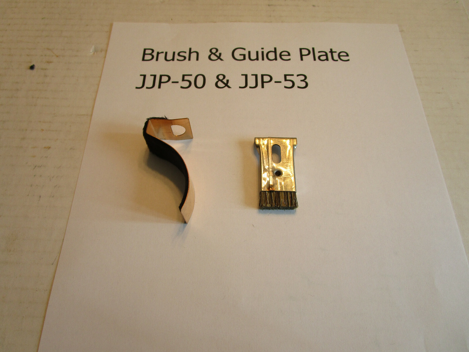 Replacement Guide Plate & Brushes for Jang JP-1 Precision Garden Seeder