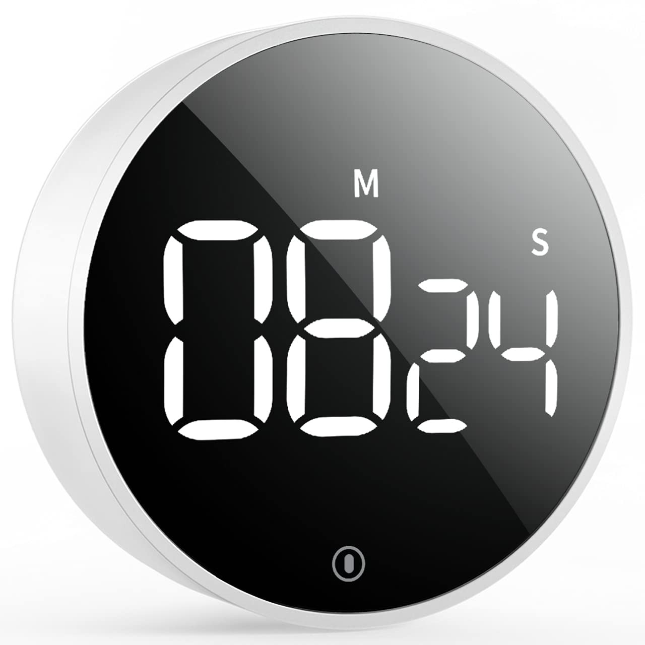 Digital Kitchen Timer - Magnetic Countdown Countup Timer with Large LED Displ...