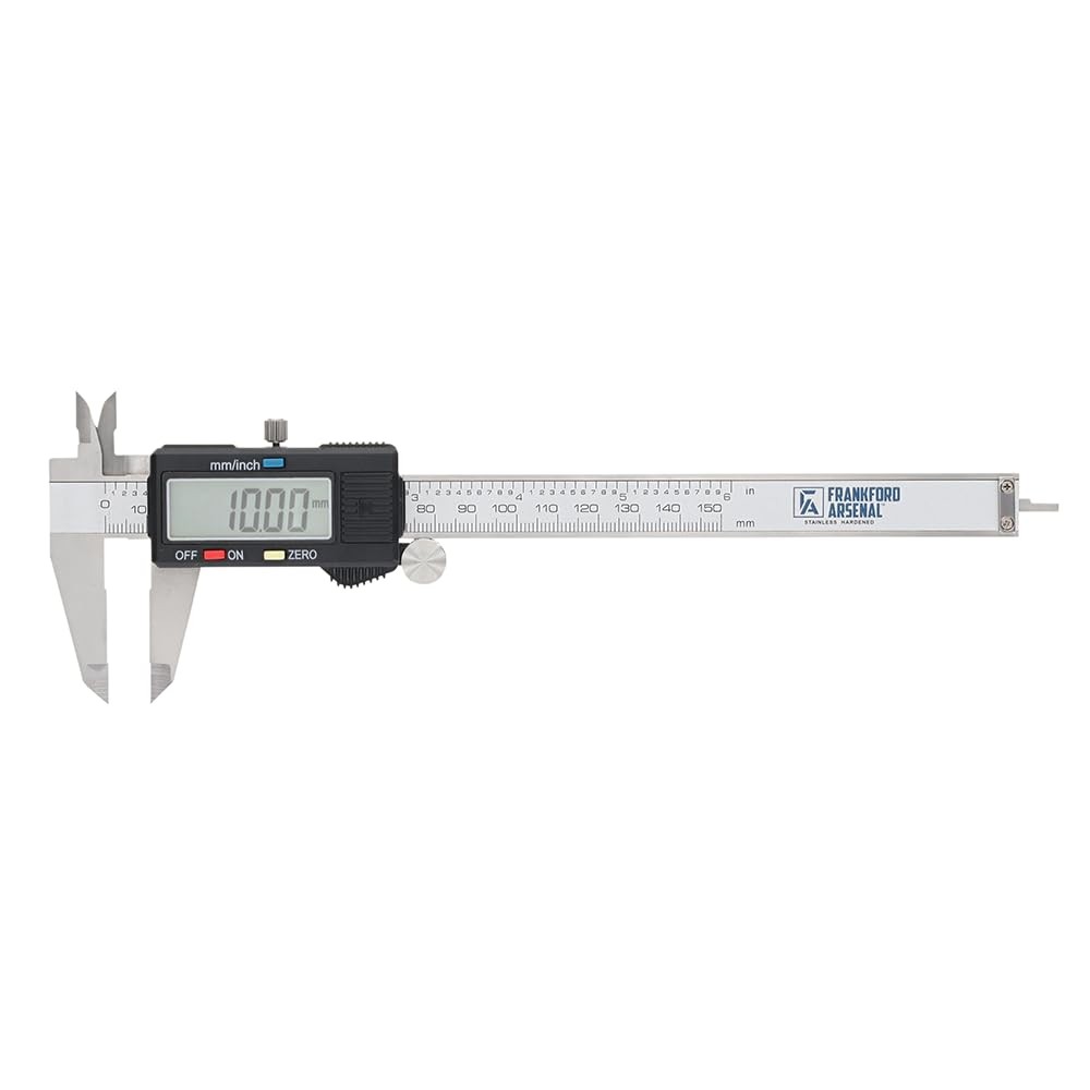 Frankford Arsenal Electronic Caliper w/ LCD Display & Case for Reloading