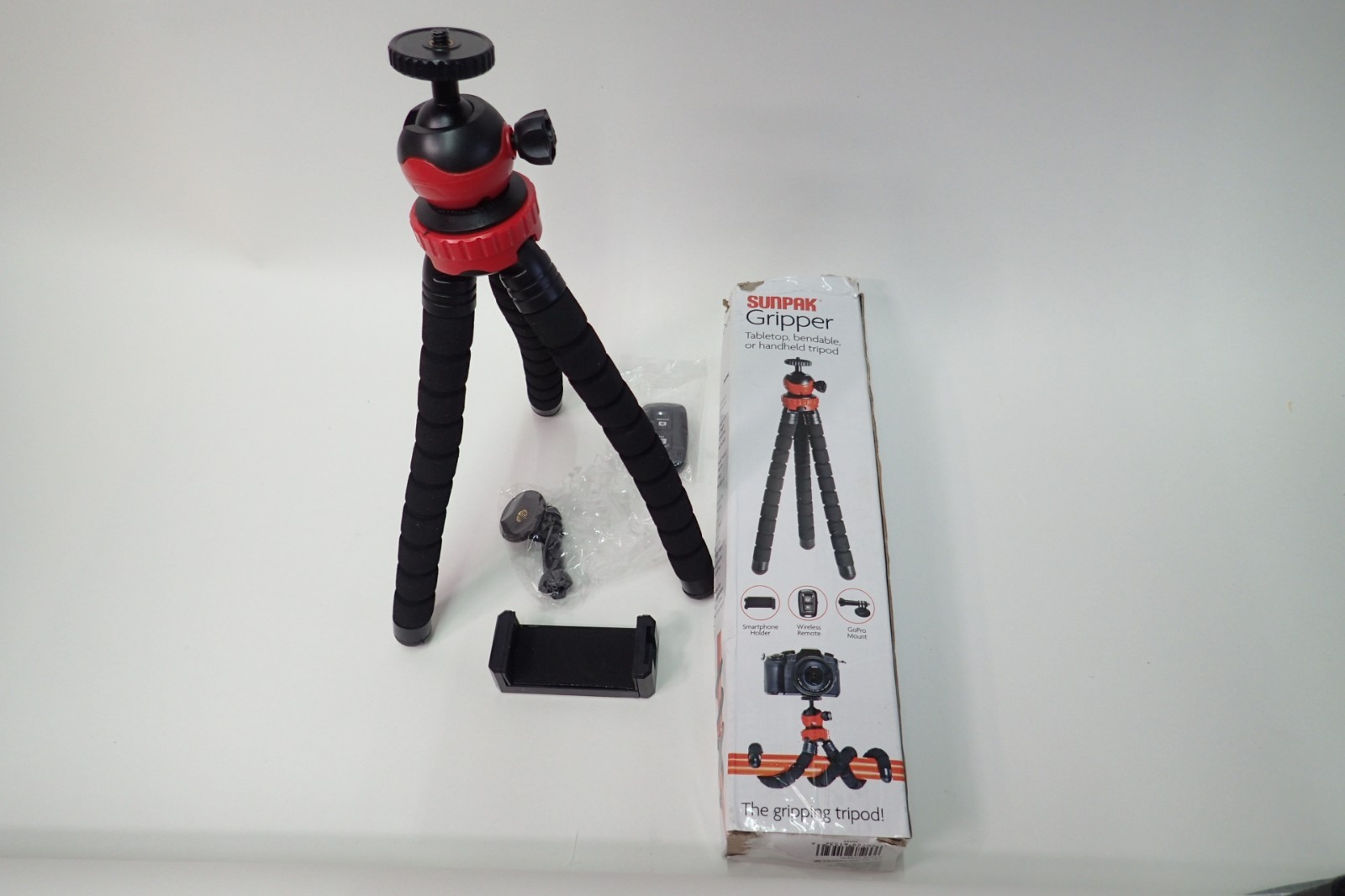 Sunpak - Gripper Bendable Tripod 620-GRIPPER-BK