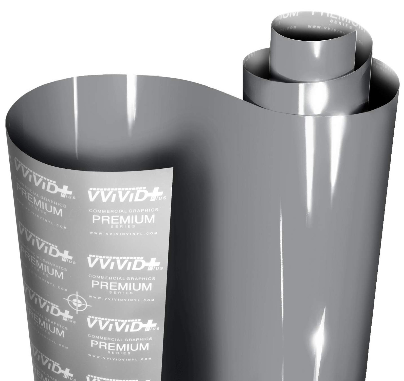 VViViD+ Ultra Gloss Nardo Dark Grey Vinyl Car Wrap Premium Paint Replacement ...