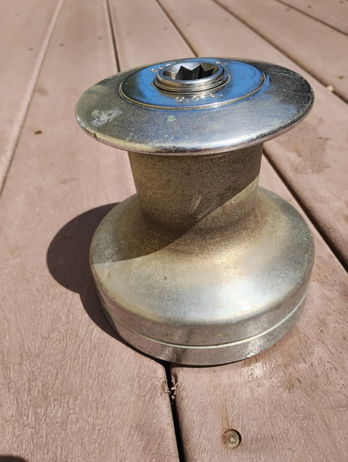 Barient 21 Non Self Tailing Sailing Winch Stainless Working