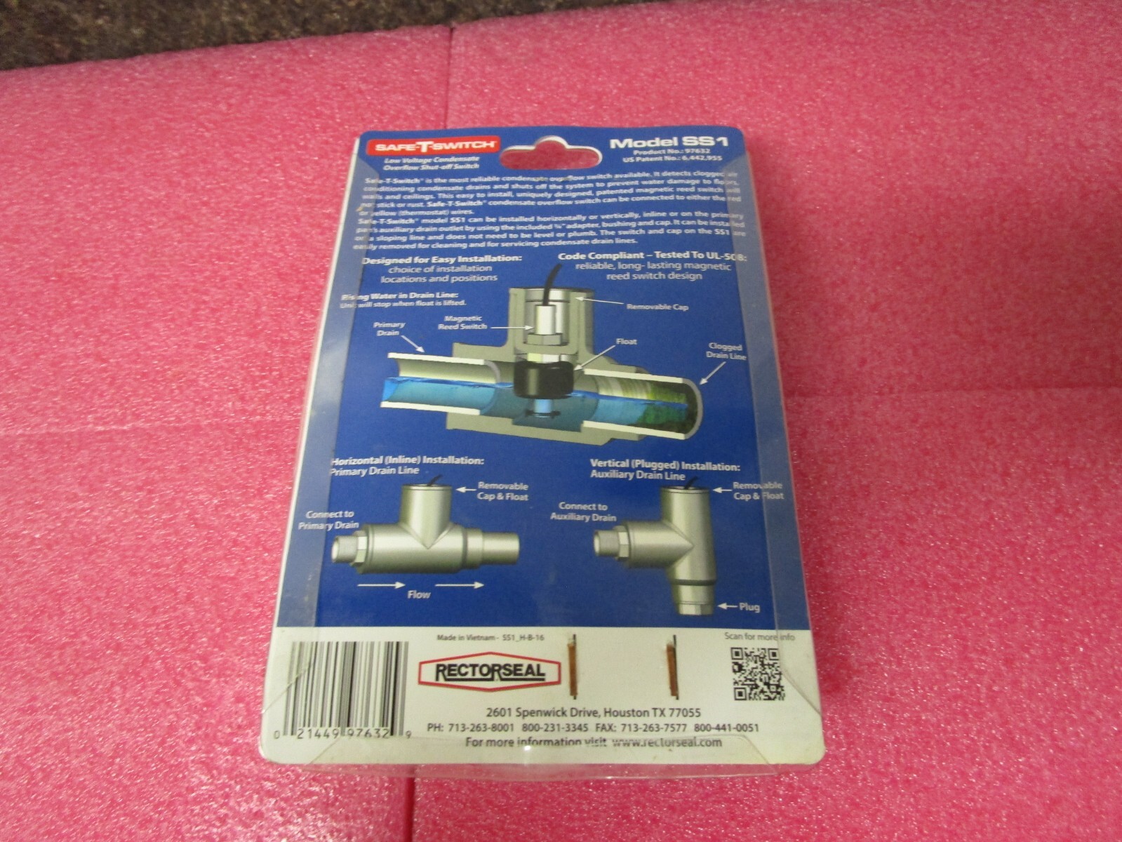 NEW! Rectorseal Safe-T-Switch SS1 97632