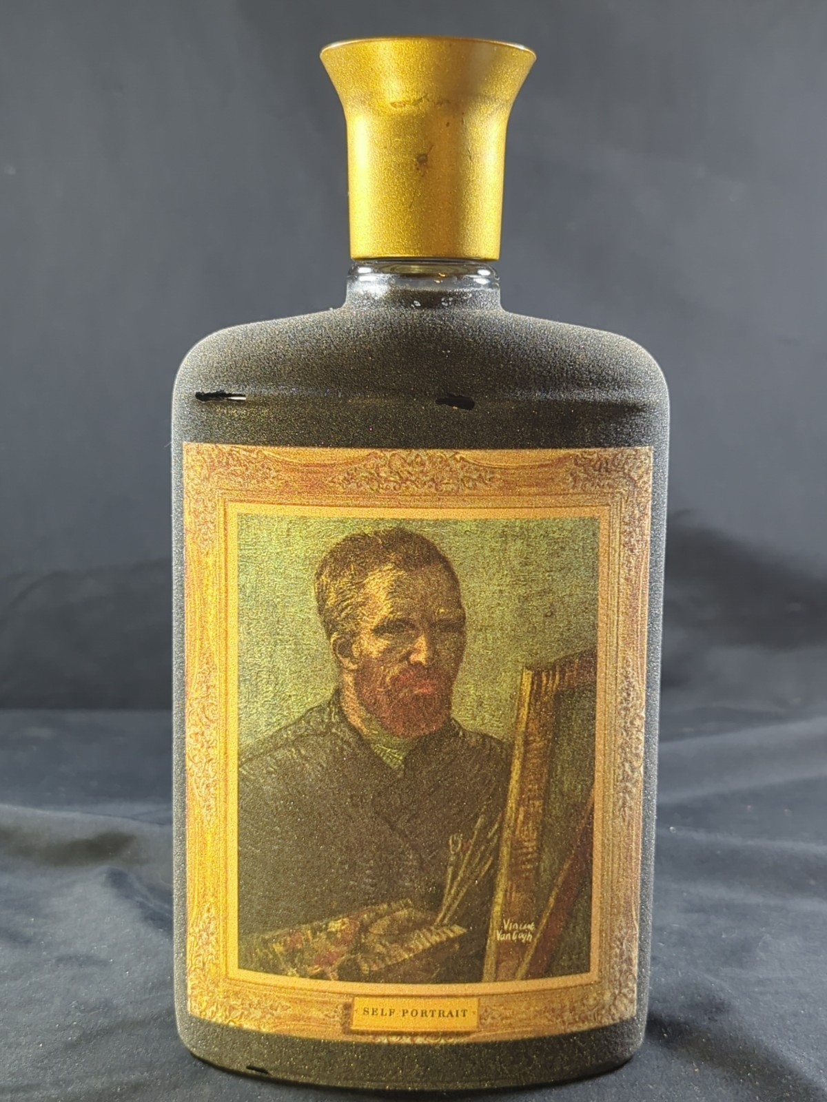 James Beams Choice Self Portrait Empty Bottle 1966- Vincent Van Gogh Portrait