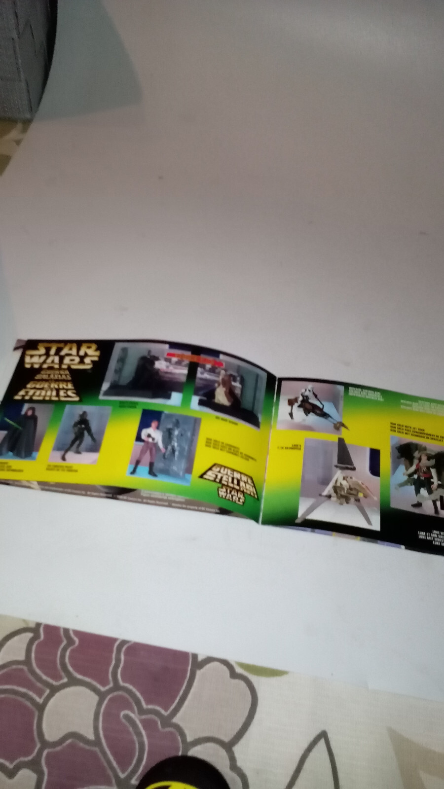 Batman Kenner Action Figures Booklet, Toy Guide Brochure 1996