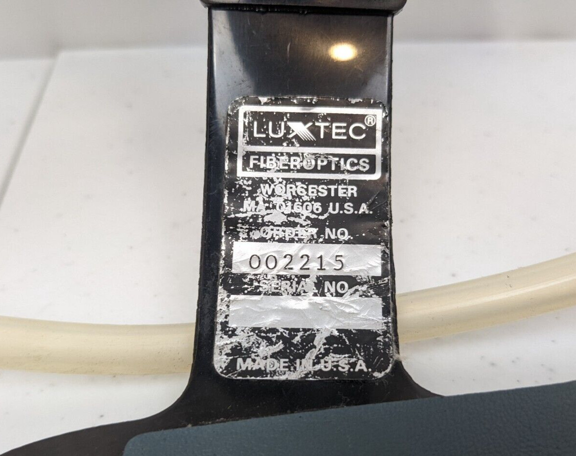 Luxtec Fiberoptics 002215 Minilux Coaxial System Fiber Optic Head Light w/ Cord