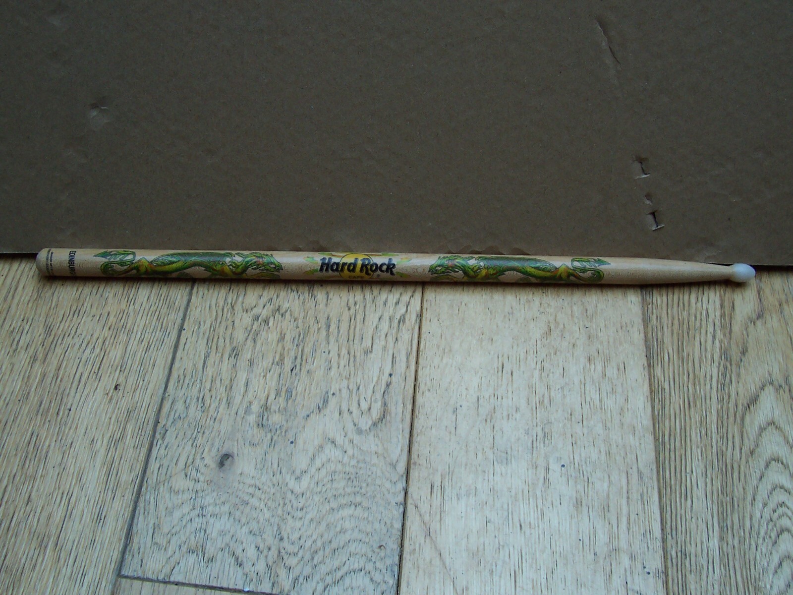 Hard Rock Cafe Drum Stick Edinburgh Scotland, Dragon Decoration.