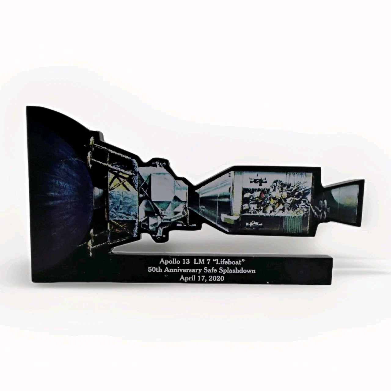 Apollo 13 LM-7 "Safe Splashdown" 50th Anniversary Ltd. Ed. Grumman Desk Display