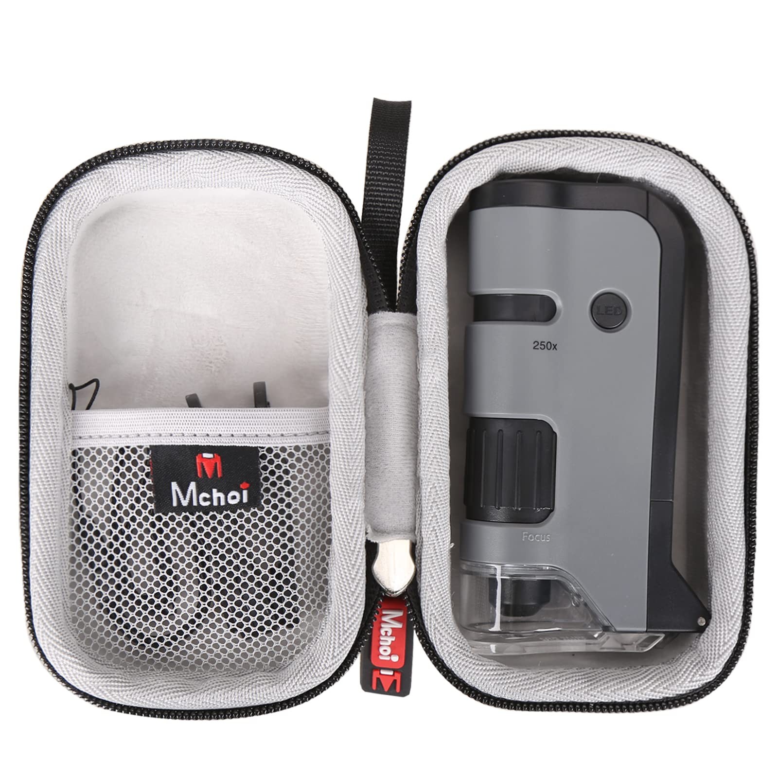 Mchoi Hard Carrying Case for Carson MicroFlip 100x-250x LED and UV Lighted Po...
