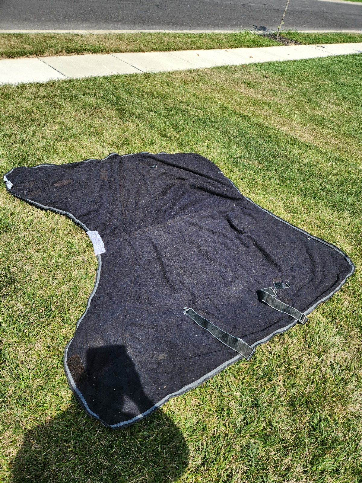 2 - 72" Horse Fleece Coolers/Blankets