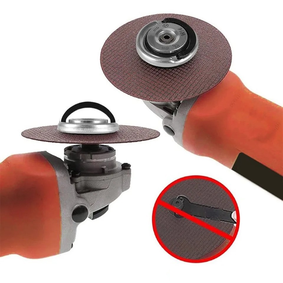 M14 Angle Grinder Quick-Release Self-Locking Flange Nut Pressing Plate Power Too