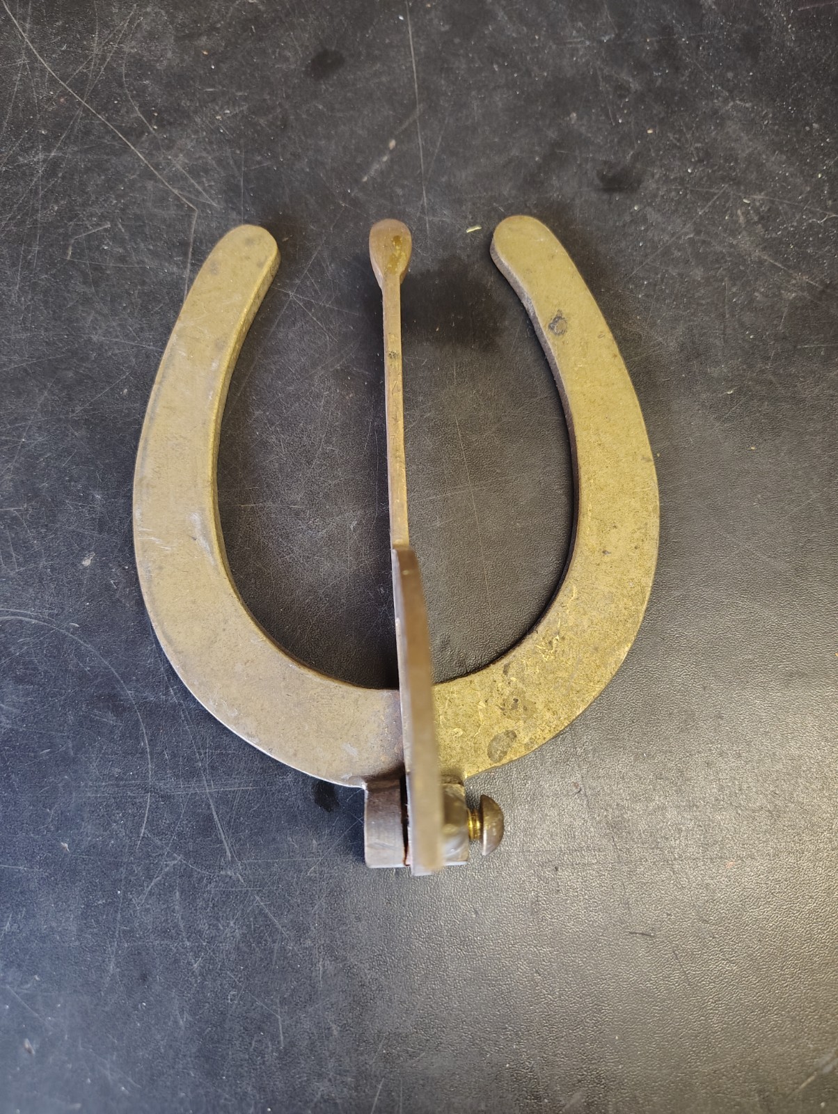 Brass Farriers Hoof Angle Gauge