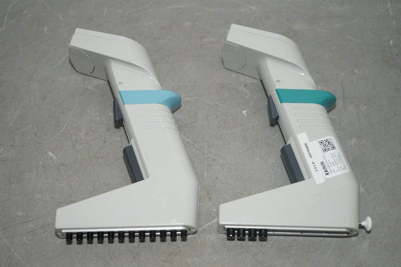 ^ Lot 2x Thermo Scientific Matrix Impact 2 Electronic Pipettes #X5687