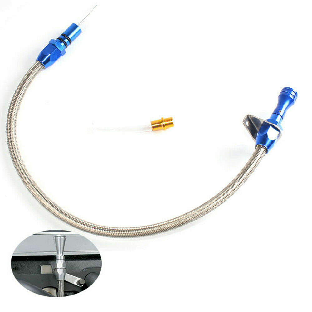 ransmission Dipstick Automatic Billet For Ford C4 Flexible Chrome Stainless