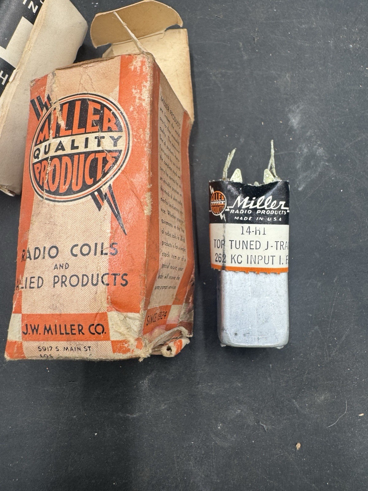 Miller 14-H1 Top Tuned Output IF Transformer