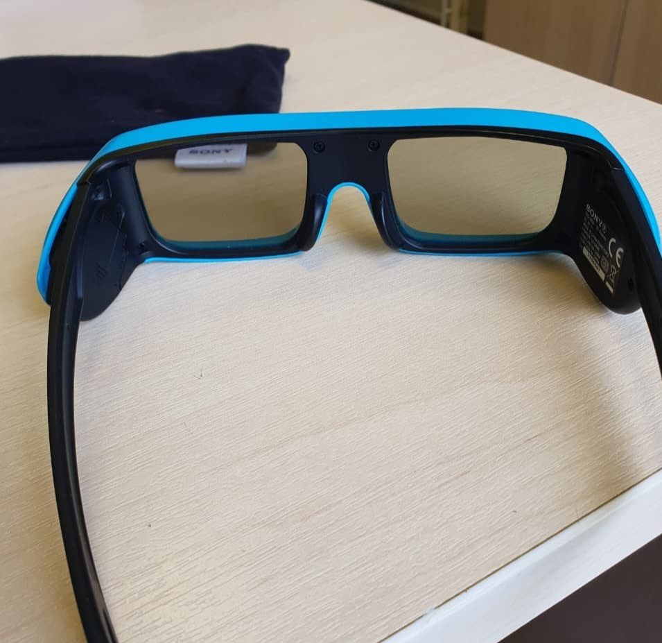 SONY 3D ACTIVE GLASSES BLUE COMPATIBLE WITH SONY BRAVO TV