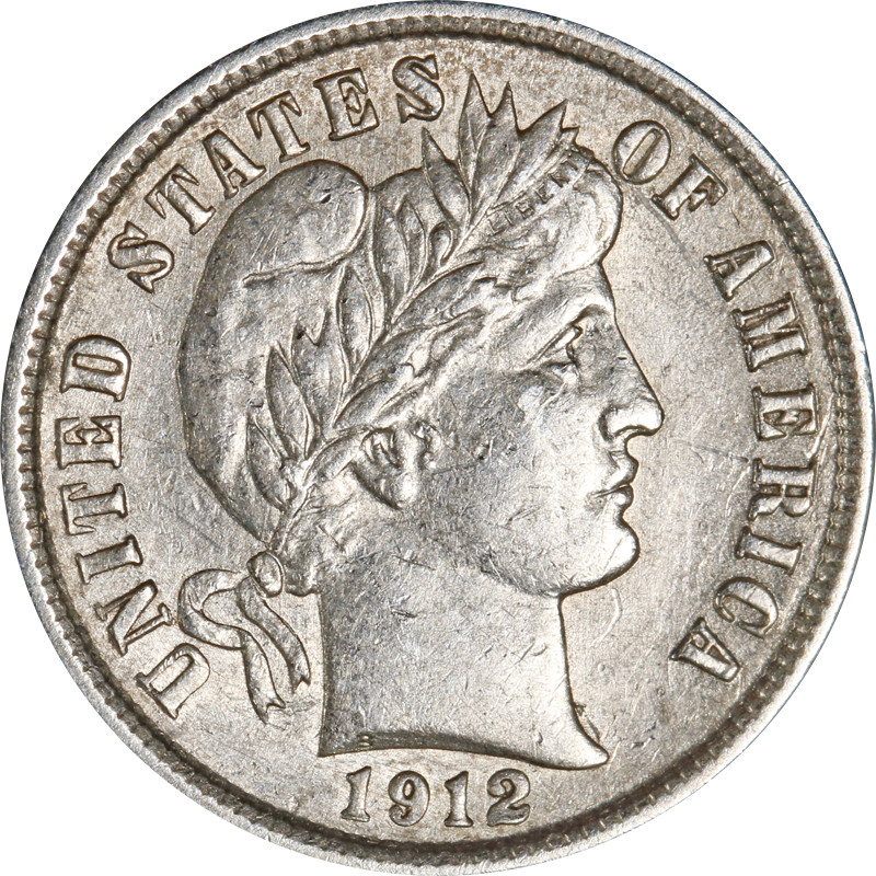 1912-P Barber Dime