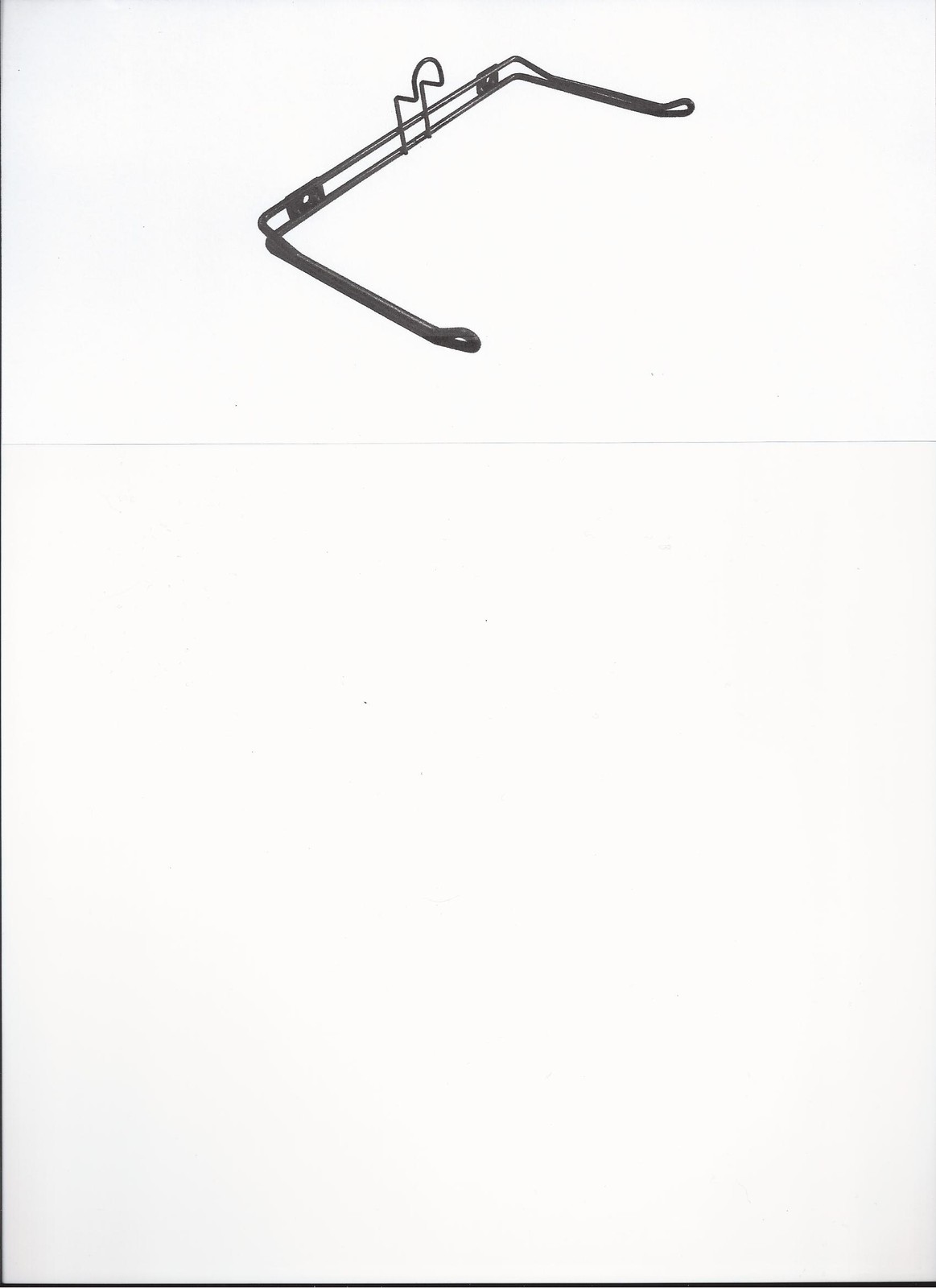 Retail Store POS T-Shirt Bag Holder Counter Rack 1 Case (25) Holders