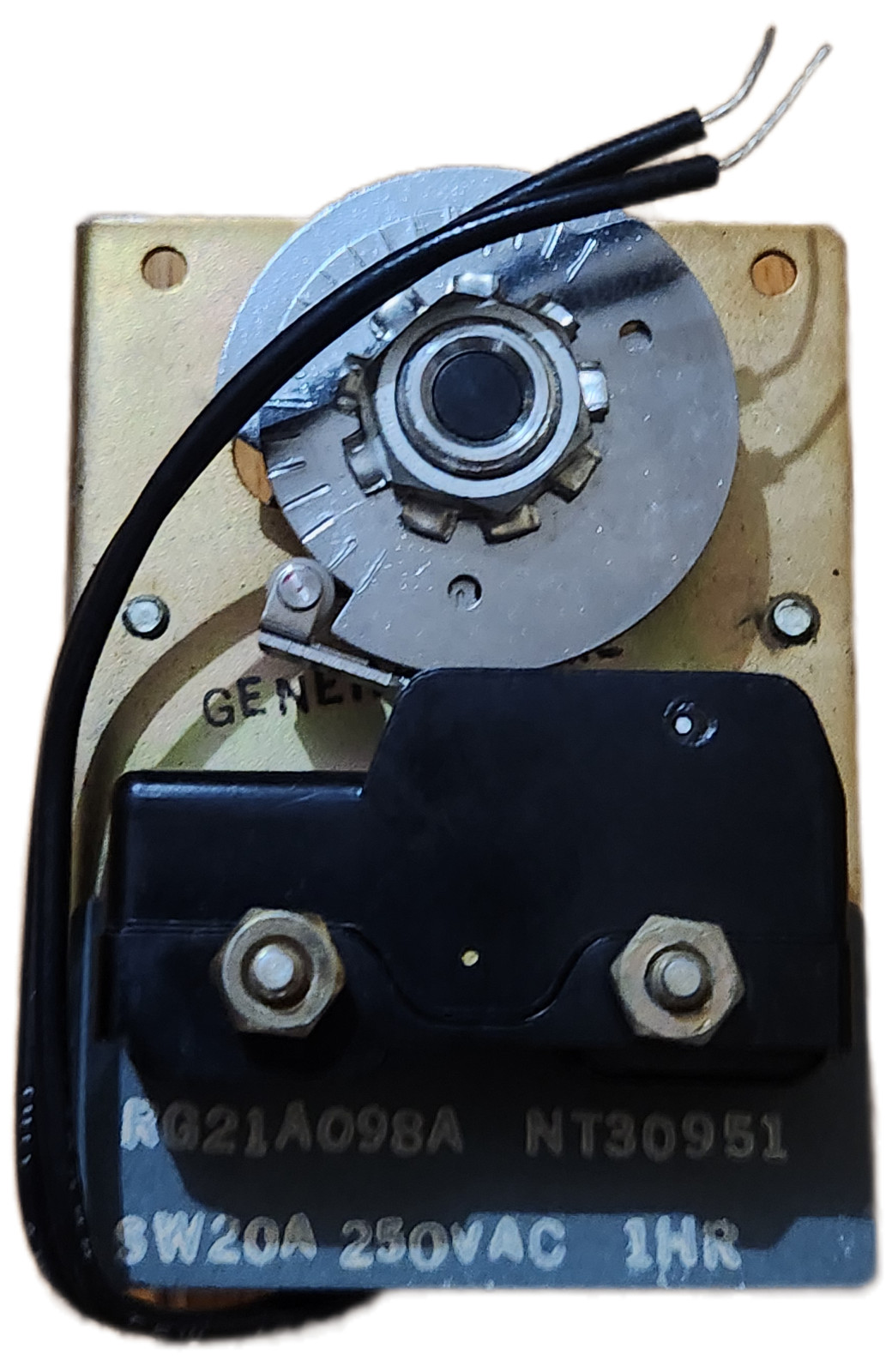New GE General Electric Cycle Timer General Time RG21A098A 1 HOUR HT30951