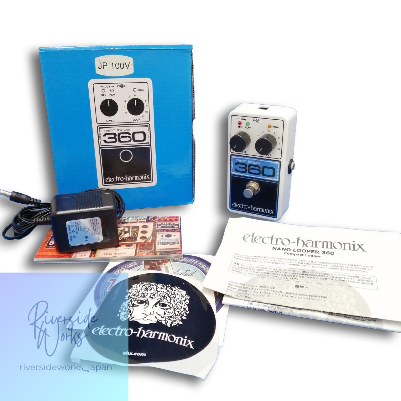 ELECTRO HARMONIX NANO LOOPER360 Looping Effect Pedal JP