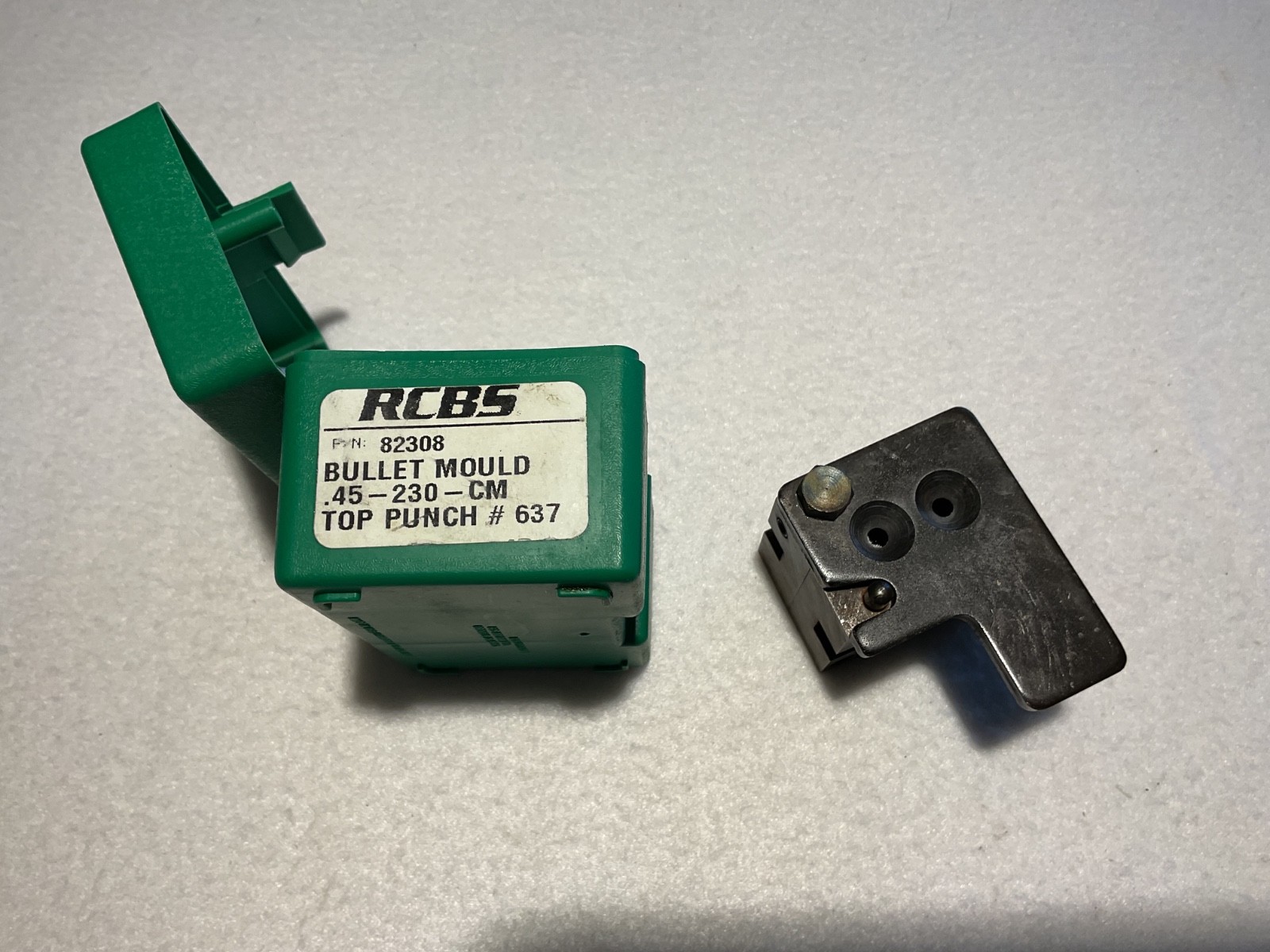 RCBS Bullet Mold 82308 .45-230 CM TOP PUNCH 637