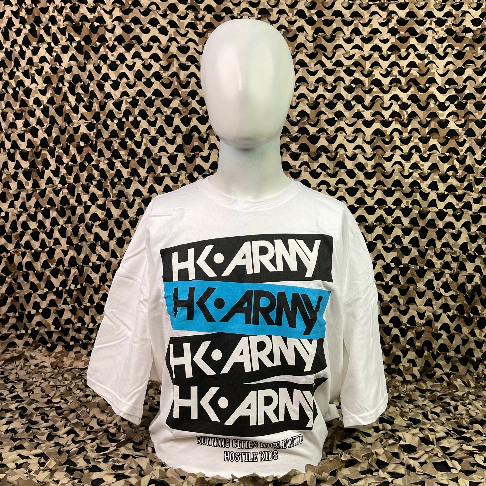NEW HK Army Posted Paintball T-Shirt - White - XXX-Large