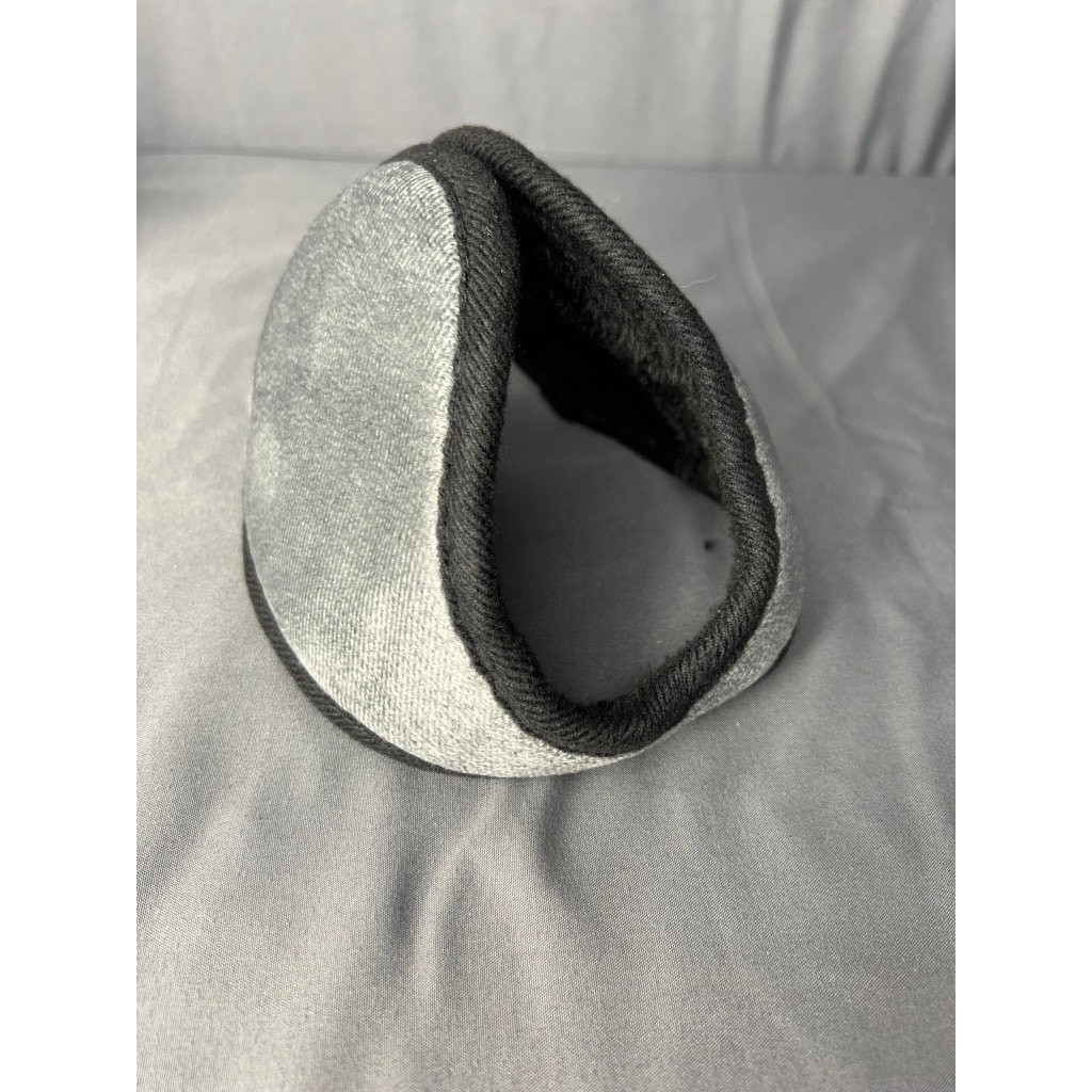 Gray Fleece Ear Muff Cuff NNT